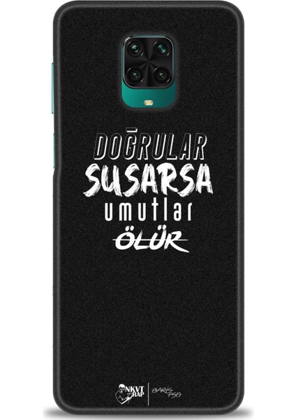 Xiaomi Redmi Note 9s Hd Baskılı Kılıf + Seramik Tam Kaplayan Ekran Koruyucu 395