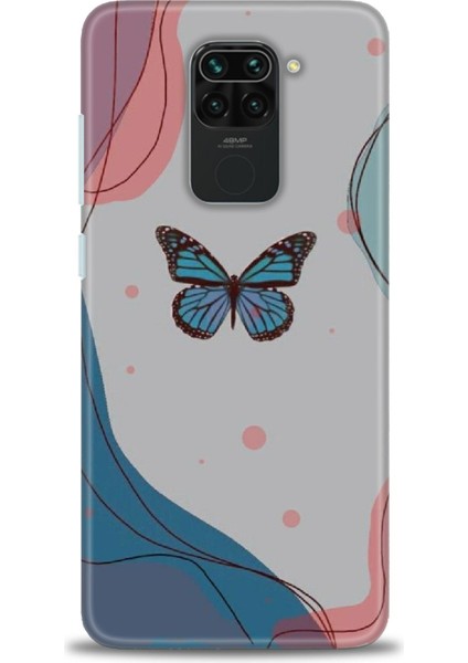 Xiaomi Redmi Note 9 Hd Baskılı Kılıf + Seramik Tam Kaplayan Ekran Koruyucu 185
