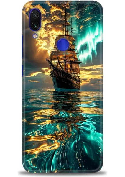 Xiaomi Redmi Note 7 Hd Baskılı Kılıf + Seramik Tam Kaplayan Ekran Koruyucu 237