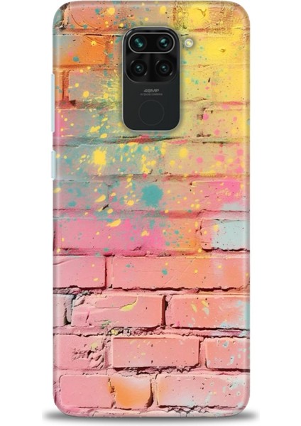 Xiaomi Redmi Note 9 Hd Baskılı Kılıf + Seramik Tam Kaplayan Ekran Koruyucu 432