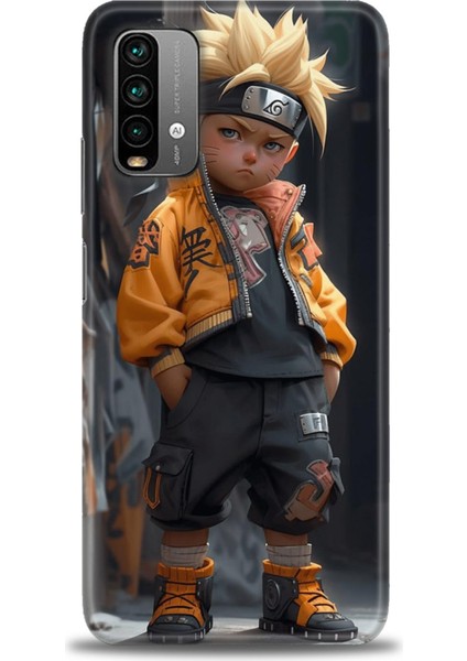 Xiaomi Redmi Note 9 4g Hd Baskılı Kılıf + Seramik Tam Kaplayan Ekran Koruyucu 253