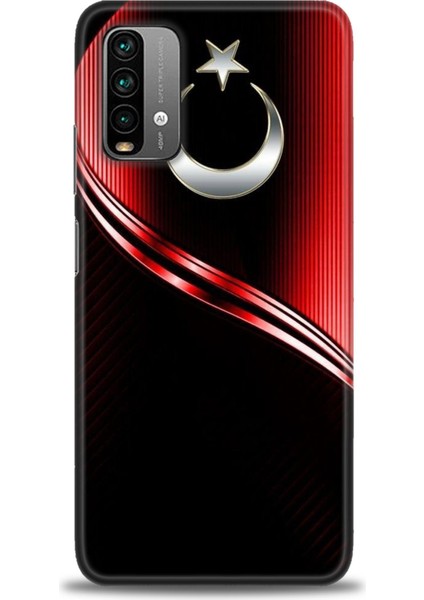 Xiaomi Redmi Note 9 4g Hd Baskılı Kılıf + Seramik Tam Kaplayan Ekran Koruyucu 31