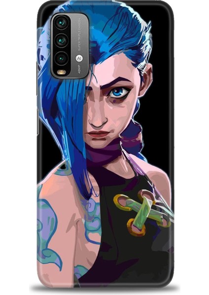 Xiaomi Redmi Note 9 4g Hd Baskılı Kılıf + Seramik Tam Kaplayan Ekran Koruyucu 271