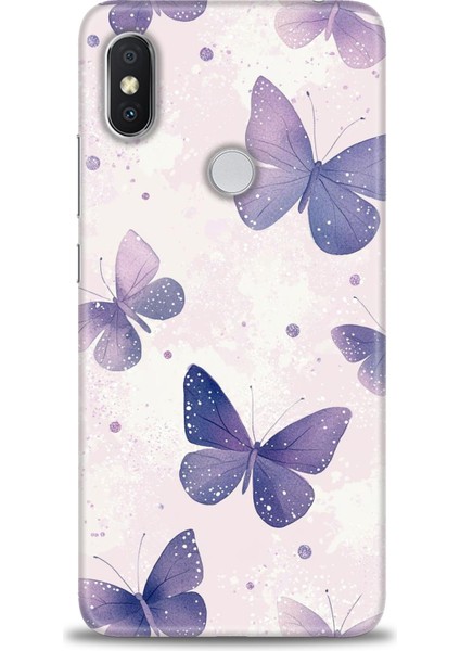 Xiaomi Redmi Note 6 Pro Hd Baskılı Kılıf + Seramik Tam Kaplayan Ekran Koruyucu 291