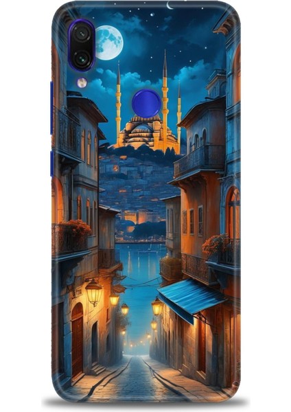 Xiaomi Redmi Note 7 Hd Baskılı Kılıf + Seramik Tam Kaplayan Ekran Koruyucu 221