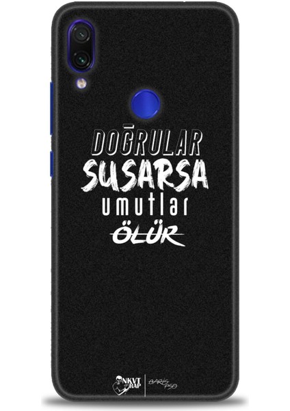 Xiaomi Redmi Note 7 Hd Baskılı Kılıf + Seramik Tam Kaplayan Ekran Koruyucu 395