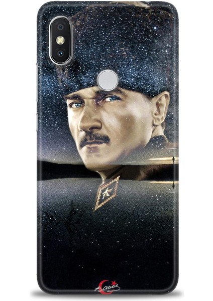 Xiaomi Redmi Note 6 Pro Hd Baskılı Kılıf + Seramik Tam Kaplayan Ekran Koruyucu 24
