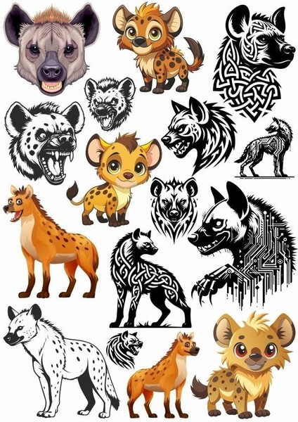 Çakal Sticker Set