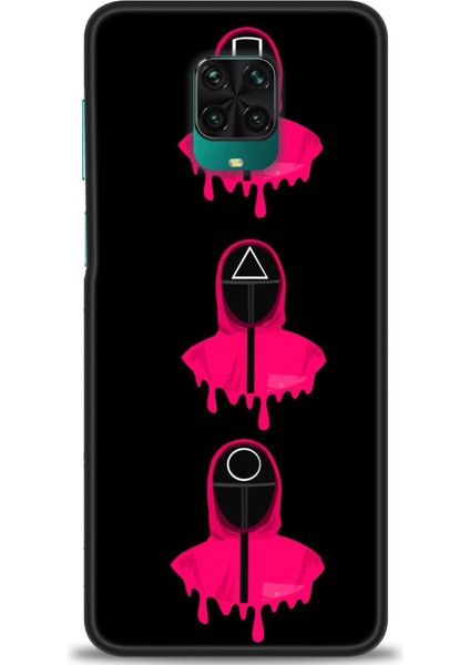 Xiaomi Redmi Note 9 Pro Hd Baskılı Kılıf + Seramik Tam Kaplayan Ekran Koruyucu 284