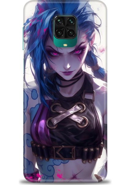 Xiaomi Redmi Note 9 Pro Hd Baskılı Kılıf + Seramik Tam Kaplayan Ekran Koruyucu 276