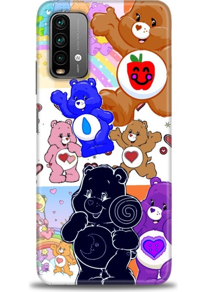 Xiaomi Redmi Note 9 4g Hd Baskılı Kılıf + Seramik Tam Kaplayan Ekran Koruyucu 493