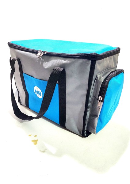 Yandan Cepli Yalıtımlı Soğutucu El Askılı Taşınabilir Kamp Piknik Çantası-Orta Boy modelleri