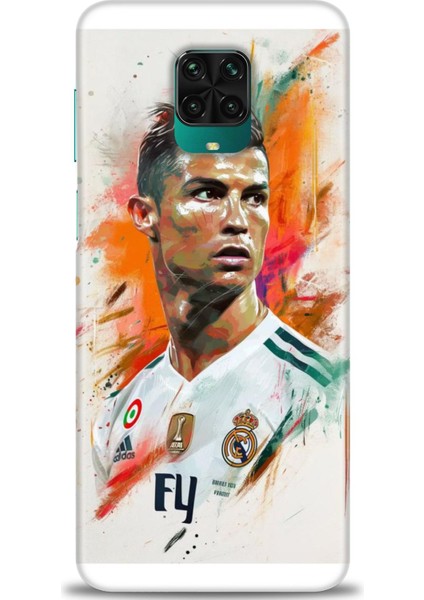 Xiaomi Redmi Note 9 Pro Hd Baskılı Kılıf + Seramik Tam Kaplayan Ekran Koruyucu 7