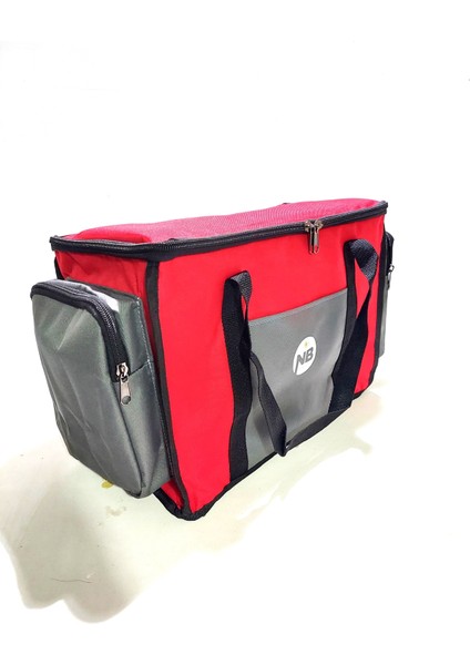 Yandan Cepli Yalıtımlı Soğutucu El Askılı Taşınabilir Kamp Piknik Çantası-Orta Boy modelleri