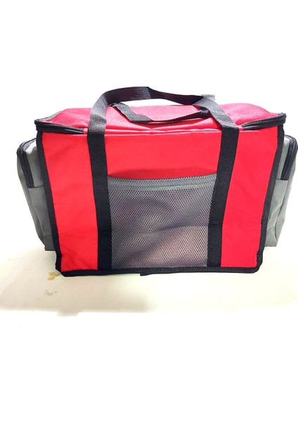 Yandan Cepli Yalıtımlı Soğutucu El Askılı Taşınabilir Kamp Piknik Çantası-Orta Boy fırsatları