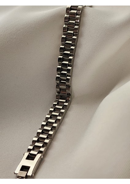 Unisex Çelik Bileklik Gümüş Renk fiyatları