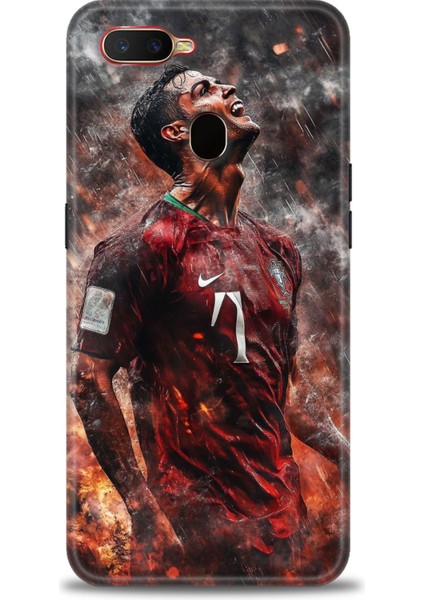 Oppo A12 Kılıf Hd Baskılı Kılıf + Seramik Tam Kaplayan Ekran Koruyucu 8