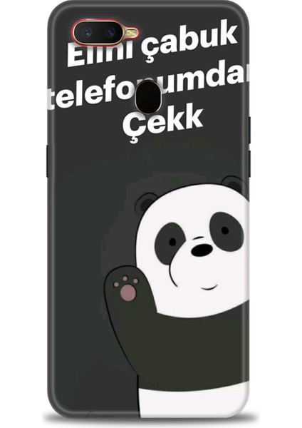 Oppo A12 Kılıf Hd Baskılı Kılıf + Seramik Tam Kaplayan Ekran Koruyucu 156