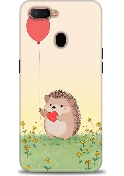 Oppo A12 Kılıf Hd Baskılı Kılıf + Seramik Tam Kaplayan Ekran Koruyucu 305