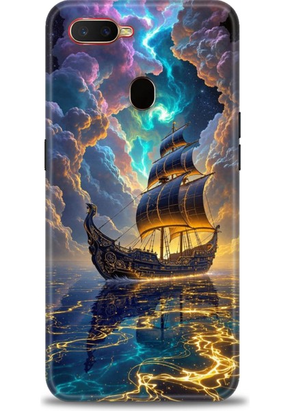 Oppo A12 Kılıf Hd Baskılı Kılıf + Seramik Tam Kaplayan Ekran Koruyucu 233