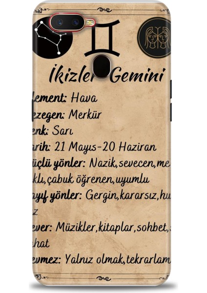 Oppo A12 Kılıf Hd Baskılı Kılıf + Seramik Tam Kaplayan Ekran Koruyucu 471