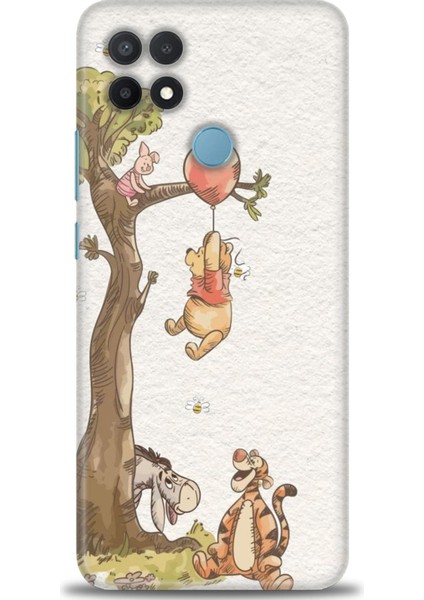 Oppo A15S Kılıf Hd Baskılı Kılıf + Seramik Tam Kaplayan Ekran Koruyucu 52