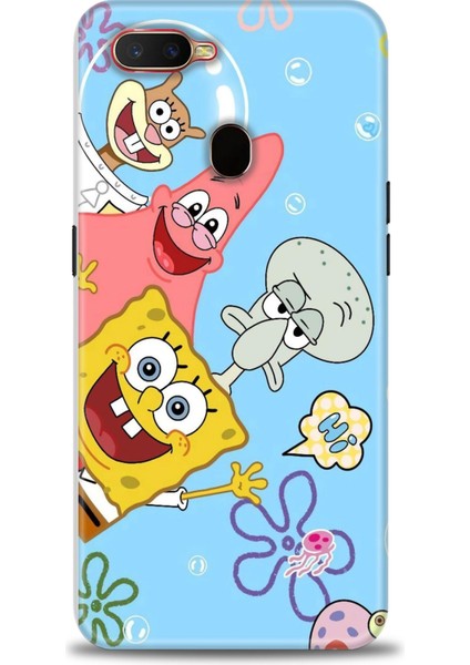 Oppo A12 Kılıf Hd Baskılı Kılıf + Seramik Tam Kaplayan Ekran Koruyucu 452