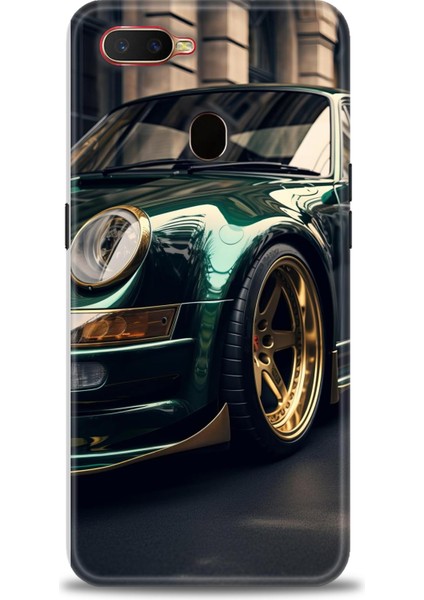 Oppo A12 Kılıf Hd Baskılı Kılıf + Seramik Tam Kaplayan Ekran Koruyucu 486