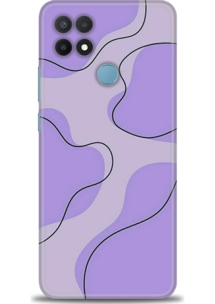 Oppo A15 Kılıf Hd Baskılı Kılıf + Seramik Tam Kaplayan Ekran Koruyucu 176