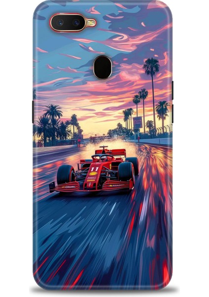 Oppo A12 Kılıf Hd Baskılı Kılıf + Seramik Tam Kaplayan Ekran Koruyucu 102
