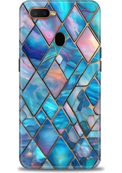 Oppo A12 Kılıf Hd Baskılı Kılıf + Seramik Tam Kaplayan Ekran Koruyucu 338