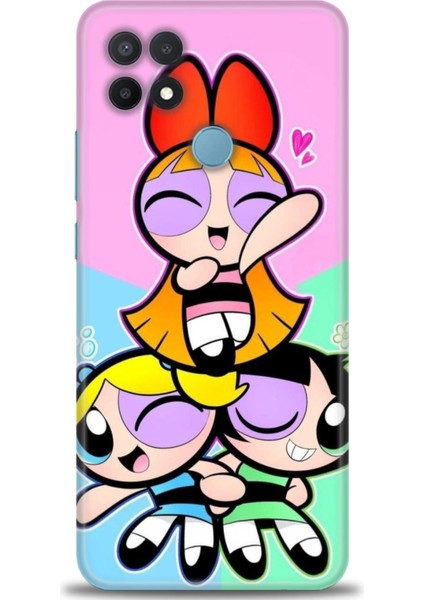 Oppo A15 Kılıf Hd Baskılı Kılıf + Seramik Tam Kaplayan Ekran Koruyucu 130