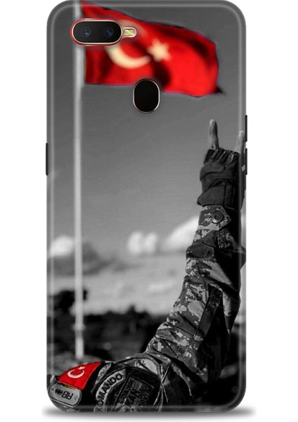 Oppo A12 Kılıf Hd Baskılı Kılıf + Seramik Tam Kaplayan Ekran Koruyucu 35