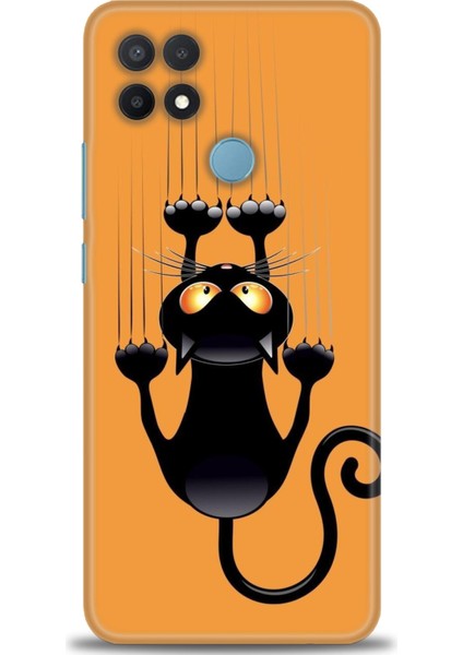 Oppo A15 Kılıf Hd Baskılı Kılıf + Seramik Tam Kaplayan Ekran Koruyucu 62