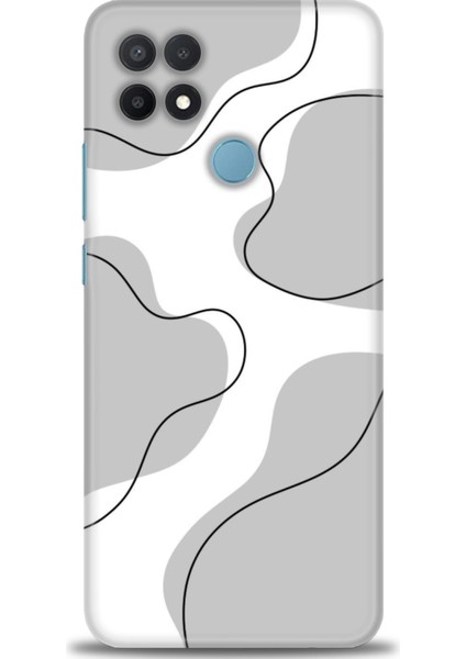 Oppo A15 Kılıf Hd Baskılı Kılıf + Seramik Tam Kaplayan Ekran Koruyucu 177