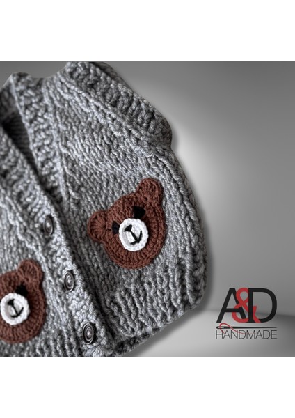 Ayıcıklı Bebek Yeleği>yelek>çocuk Giyim>bebek Hediyesi fiyatları