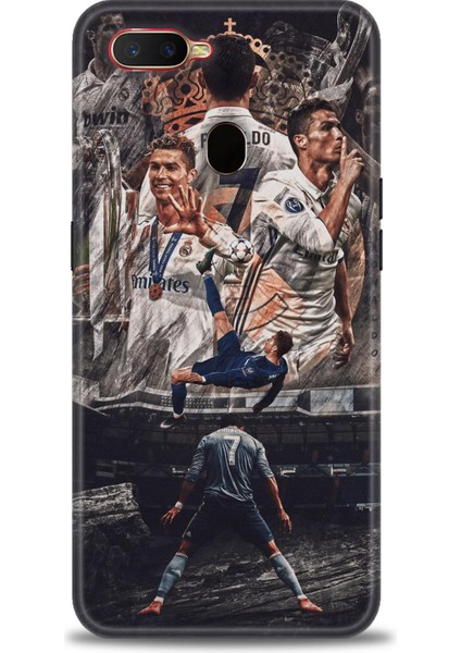Oppo A12 Kılıf Hd Baskılı Kılıf + Seramik Tam Kaplayan Ekran Koruyucu 10