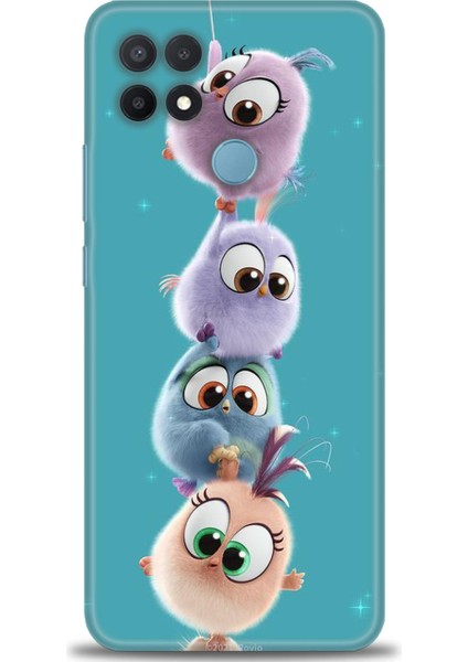 Oppo A15 Kılıf Hd Baskılı Kılıf + Seramik Tam Kaplayan Ekran Koruyucu 368