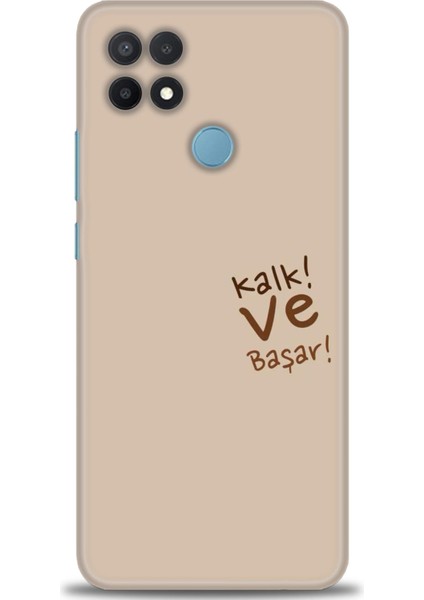Oppo A15 Kılıf Hd Baskılı Kılıf + Seramik Tam Kaplayan Ekran Koruyucu 168