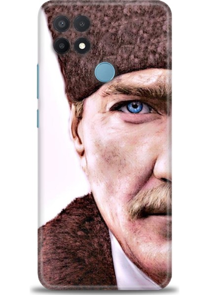 Oppo A15S Kılıf Hd Baskılı Kılıf + Seramik Tam Kaplayan Ekran Koruyucu 29
