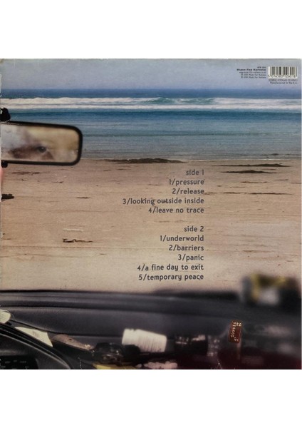Anathema ‎– A Fine Day To Exit 2001 Ilk Baskı Lp