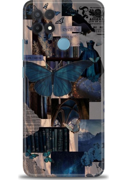 Oppo A15 Kılıf Hd Baskılı Kılıf + Seramik Tam Kaplayan Ekran Koruyucu 207
