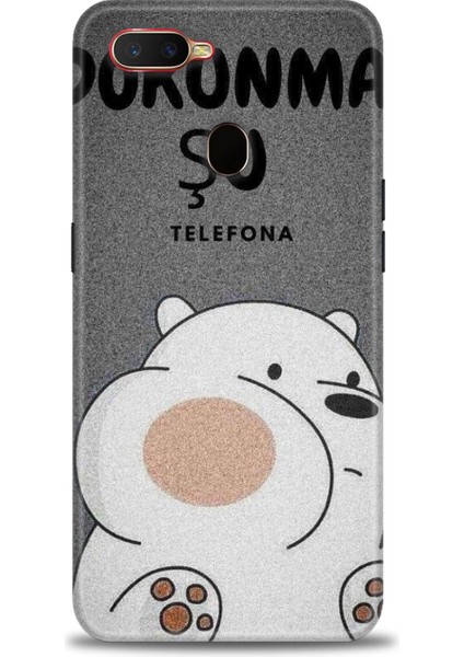 Oppo A12 Kılıf Hd Baskılı Kılıf + Seramik Tam Kaplayan Ekran Koruyucu 157
