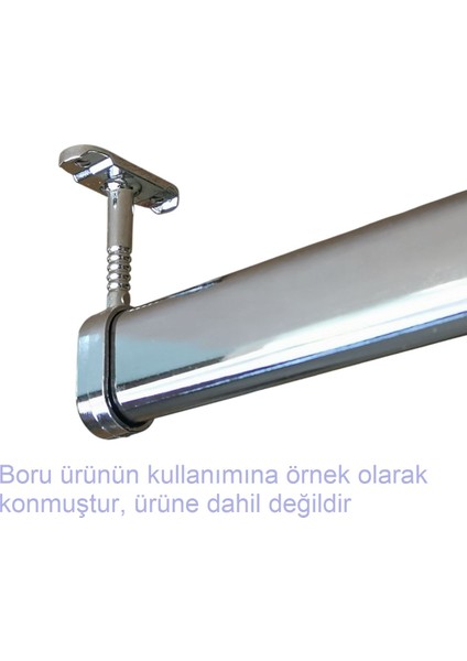 Oval Askı Babası Kapalı (2 Adet)