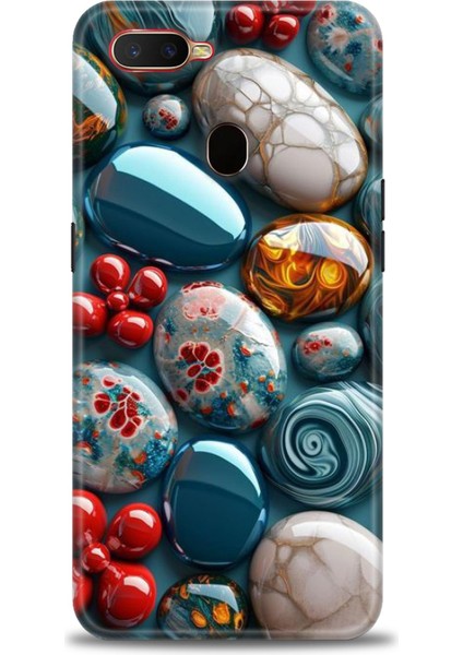 Oppo A12 Kılıf Hd Baskılı Kılıf + Seramik Tam Kaplayan Ekran Koruyucu 349