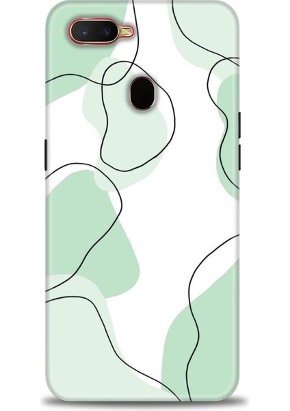 Oppo A12 Kılıf Hd Baskılı Kılıf + Seramik Tam Kaplayan Ekran Koruyucu 175
