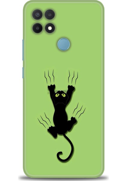 Oppo A15 Kılıf Hd Baskılı Kılıf + Seramik Tam Kaplayan Ekran Koruyucu 65