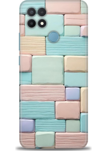 Oppo A15S Kılıf Hd Baskılı Kılıf + Seramik Tam Kaplayan Ekran Koruyucu 440