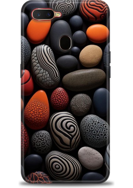 Oppo A12 Kılıf Hd Baskılı Kılıf + Seramik Tam Kaplayan Ekran Koruyucu 344
