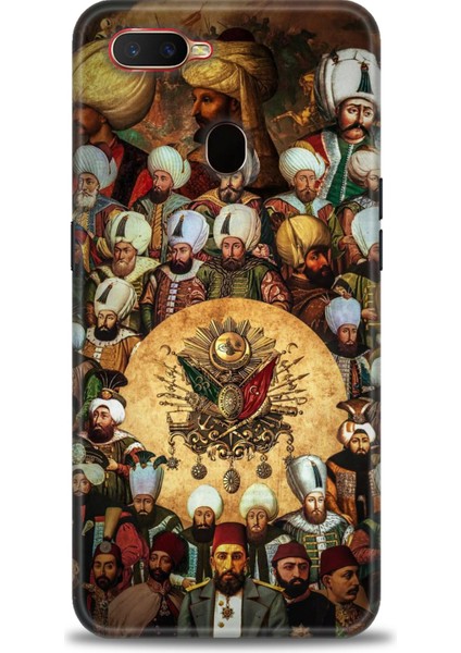 Oppo A12 Kılıf Hd Baskılı Kılıf + Seramik Tam Kaplayan Ekran Koruyucu 468